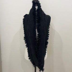 Brand new knit rabbit due scarf